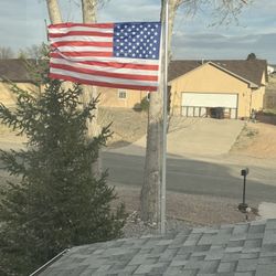25ft Flag Pole 3x5 Flag - Install, Delivery, And Labor Available 