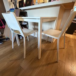IKEA Table and 2 Chairs