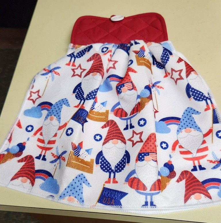 Handmade dishtowel With Potholder