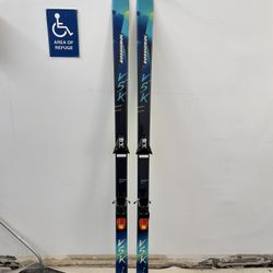Rossignol V5K Kevlar E Serie Skis 183cm with Salomon Bindings