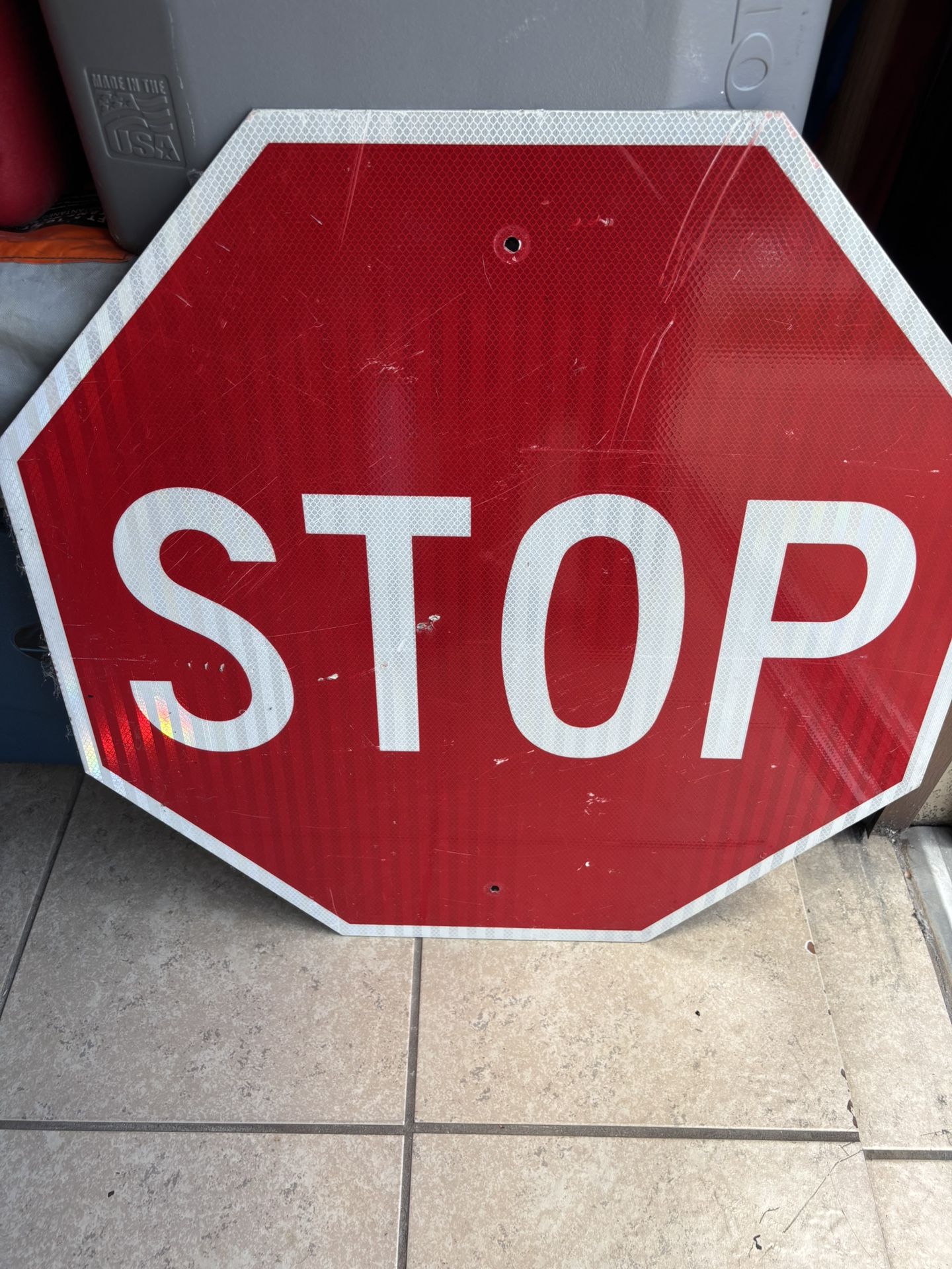 Stop sign