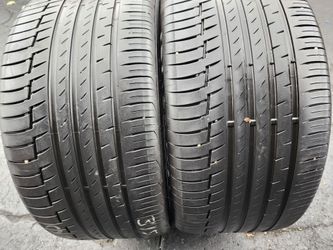 Selling (2] tires 315/35r22 continental premium contact 6 ssr