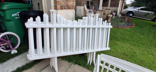 WHITE FENCE 6 PANELS EN KATY 77449 Negotiable