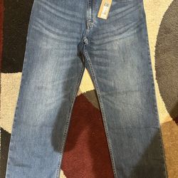 Men Eddie Bauer Flex Jeans Relaxed Fit 34/30
