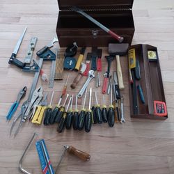 Toolbox(older Model)  With Tools