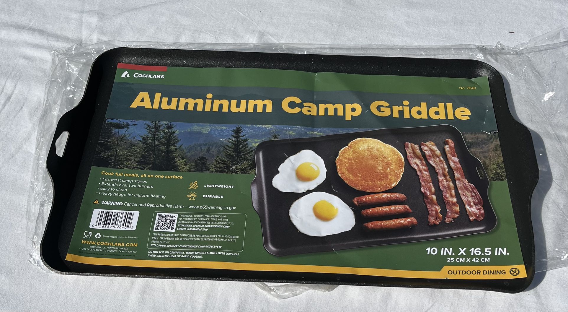 Coghlan's Two Burner Non-Stick Camp Griddle, 16.5 x 10-In for Sale in  Downey, CA OfferUp