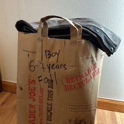 Boys Clothes Size 6-7-8 Years 