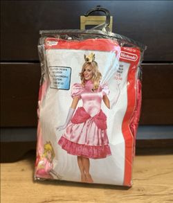 Adult princess peach costume size S