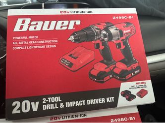 Bauer drill and impact driver