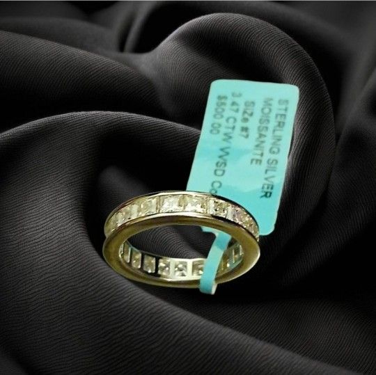 925 Moissanite Ring