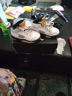 Black White And Gold Jordans