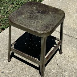 Vintage Lyon Industrial Stool
