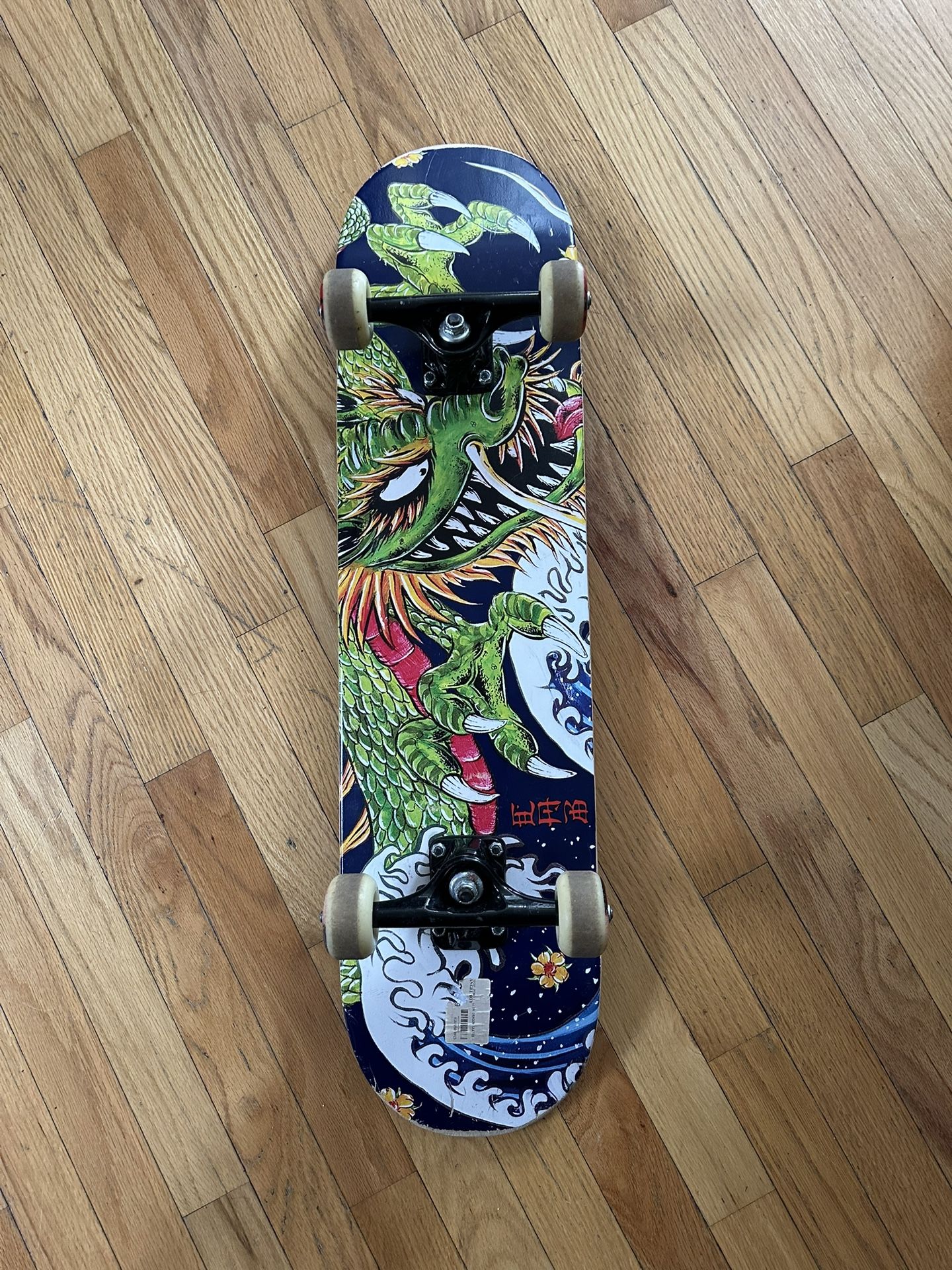 Powell Golden Dragon Steve Caballero 2006 Skateboard Complete with Truck Wheels