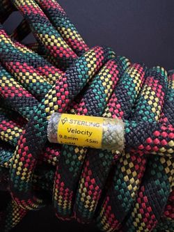 Sterling 9.8mm Velocity Climbing Rope 45 Meters