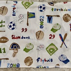 Sports-themed Pillowcases - Pottery Barn Kids 