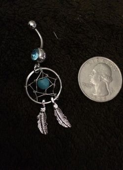 New! Dream catcher Belly Ring New!