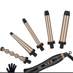 5-in-1 Curling iron (USED ONCE) Originally 55.99