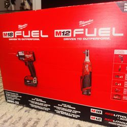Milwaukee M18 & M12 FUEL 2-Tool Combo Kit