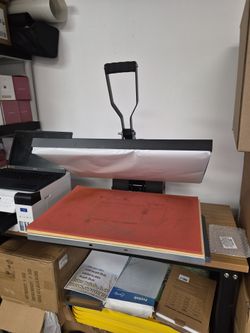 Sublimation heat transfer machine