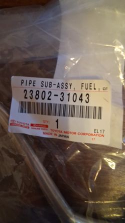 Lexus Pipe Sub Assy