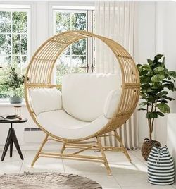 Brand new round egg chair