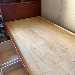 Captain twin bed frame