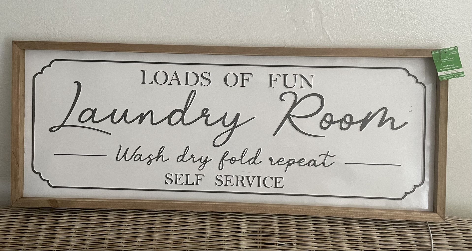 Cute Laundry Room Sign