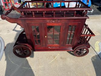 Vintage Bar Cart/ Cake Stand Cart