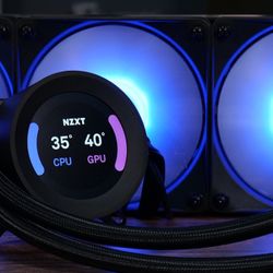NZXT Kraken Elite 360mm All-uuin-One Liquid Cooler - Thermalright ARGB Fans - AMD Bracket Only