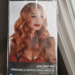 Red Bronze Wig