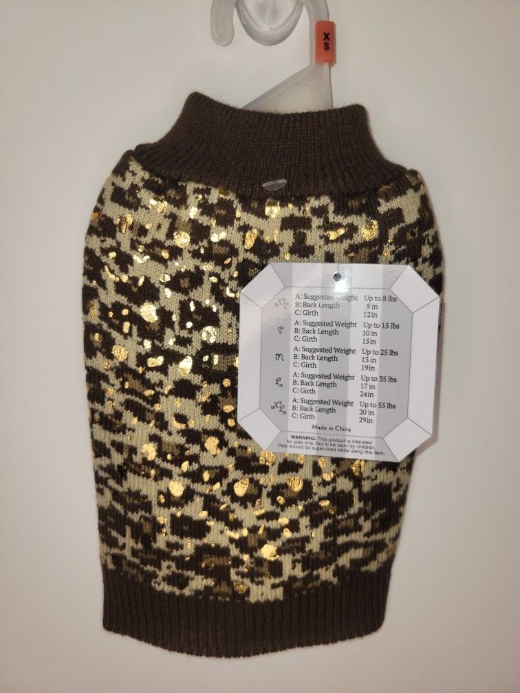 Leopard Print Pet Clothes 