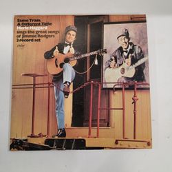 MERLE HAGGARD - Same Train Different Time (Capitol)- 12" Vinyl Record 2xLP - VG+