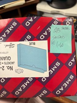 MEAD brand file Jackets @$1.60 each