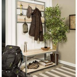 Coat and shoe rack
