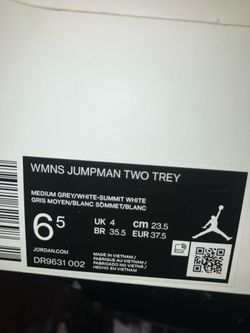 Wmns Jordan two Trey summit white/grey 6.5