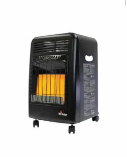 18,000 BTU Cabinet Propane Outdoor Space Heater with Hose and Regulator - MH18CH
