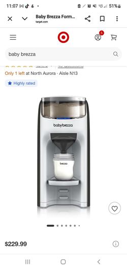 Baby brezza formula dispenser