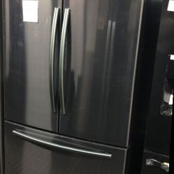Brand New Samsung French Door Refrigerator Dark Stain
