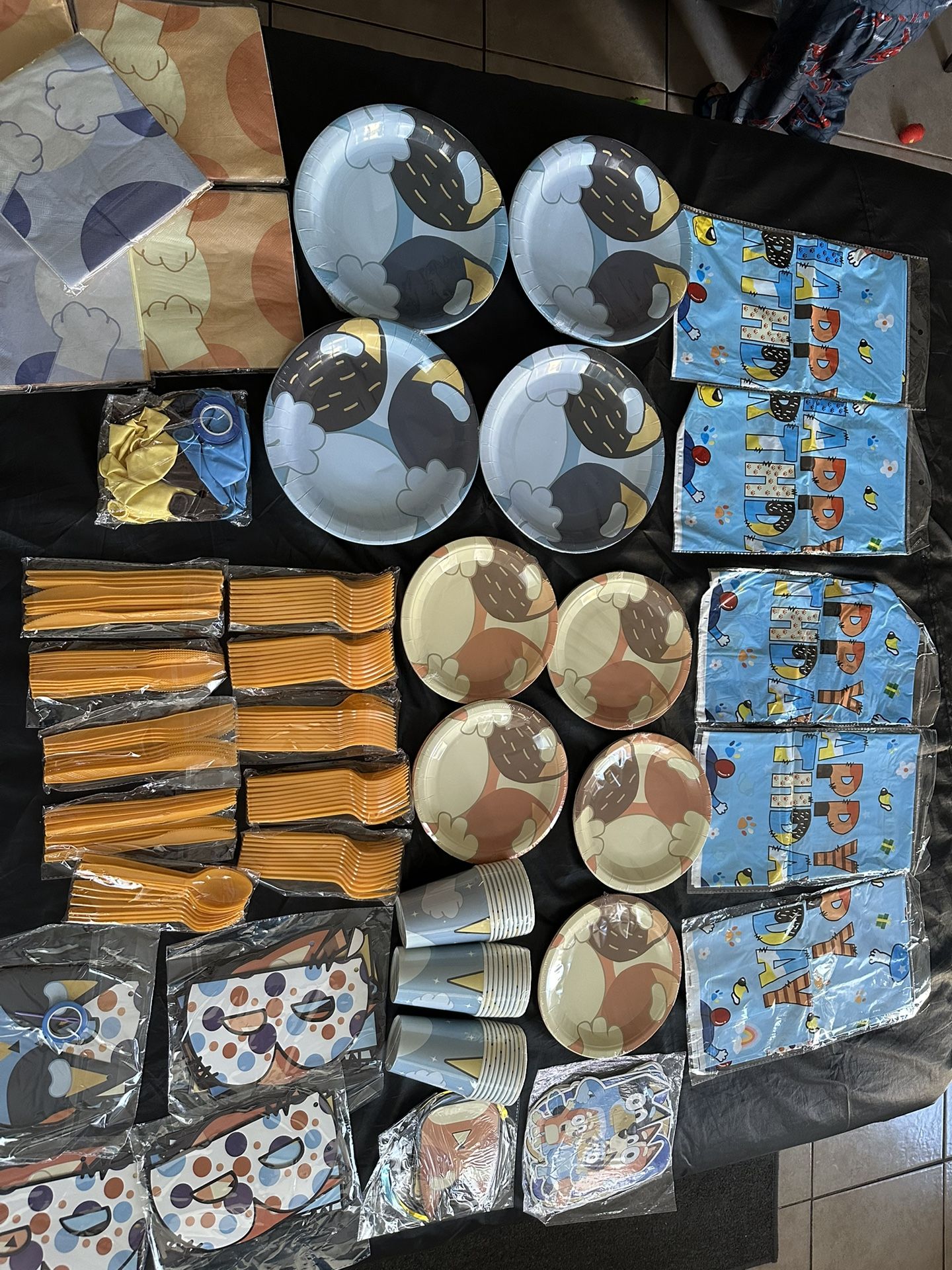 Bluey birthday party supplies