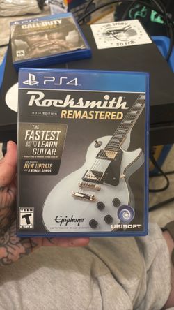 Rocksmith remastered 2014 edition for PS4
