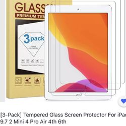 iPad Tempered Glass Covers