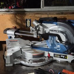 HERCULES 20V Brushless Cordless, 10 in. Dual-Bevel Sliding Compound Miter Saw