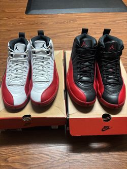jordan 12 cherry and flu game