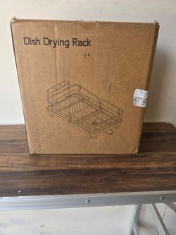 Expandable Dish Drying Rack - Black - New