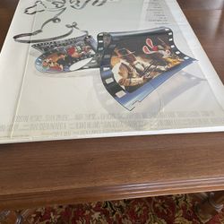 Original Movie Poster Of Who Framed Roger Rabbit
