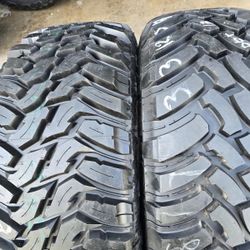 Only 2 Used Tires  Lt33x12.50r17
Terrain Grabber 
Cooper Discoverer 
$299.00 both
