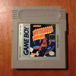 MOTOCROSS MANIACS-Nintendo GAME BOY