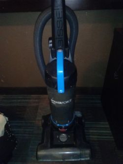 BISSELL PowerForce Helix Bagless Upright Vacuum.