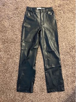 Abercrombie leather pants