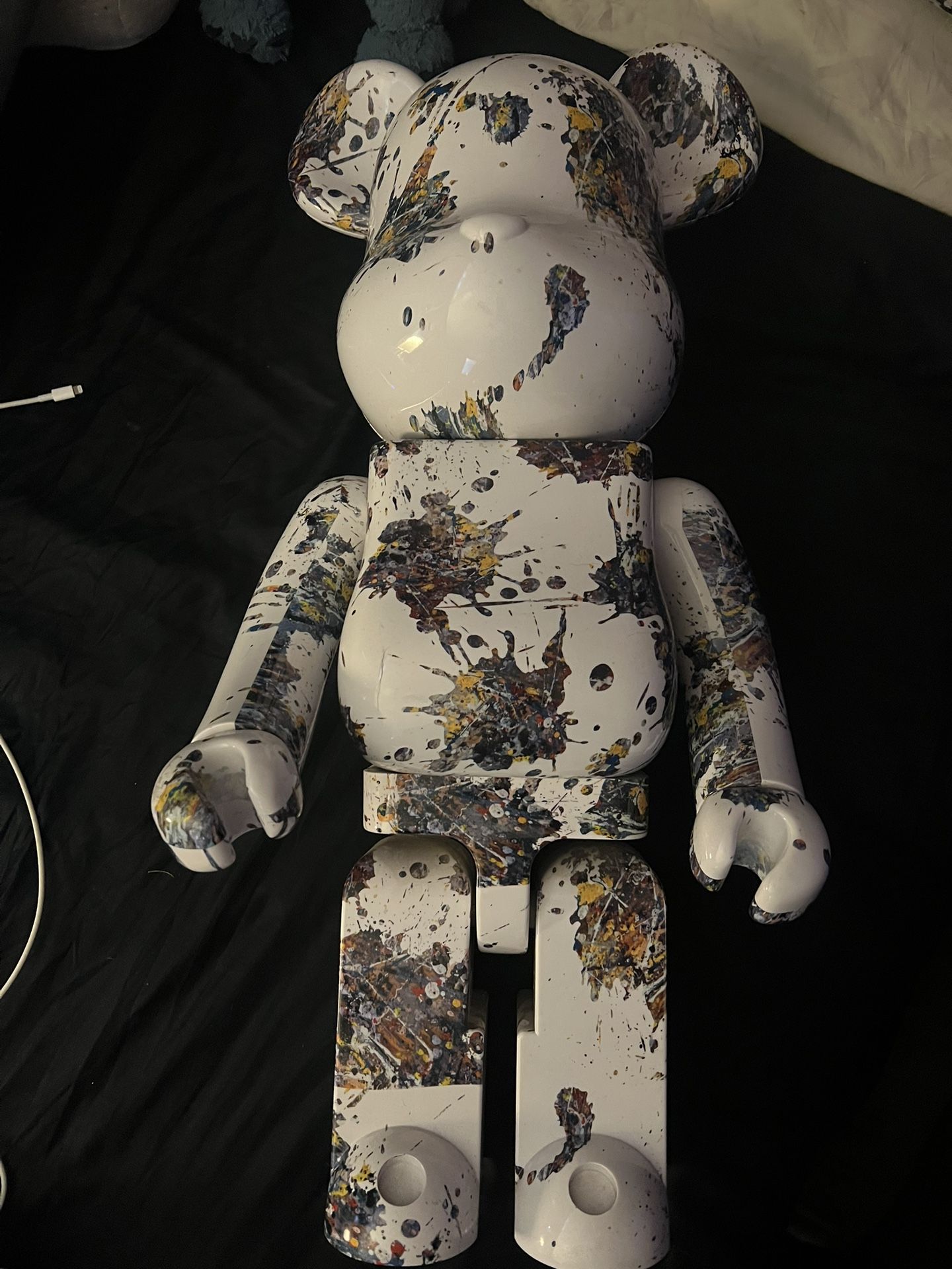 BE@RBRICK Jackson Pollock Studio SPLASH 1000% Medicom toy Bearbrick